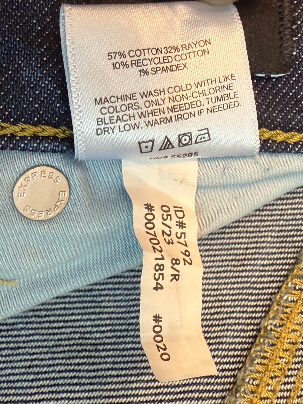 Express Wide Leg Jeans - Picture 6 of 10